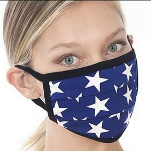 Star Print Face mask